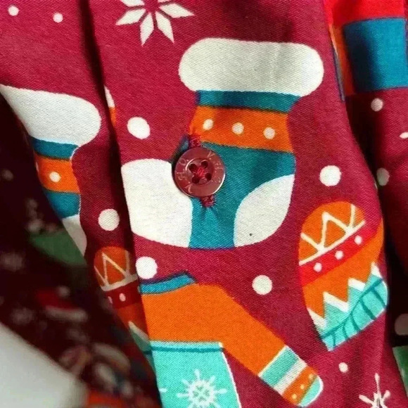 Unisex Half Sleeve Christmas Shirt Gingerbread Man, Candy  Cane, Whimsical Comfy - Picture 7 of 11